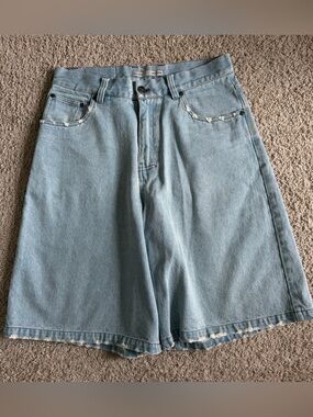 Cole Henry Distress Denim Jean Shorts Jorts